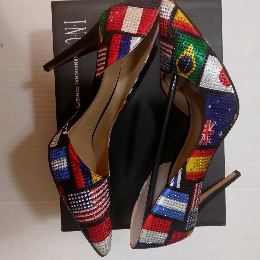 INC KENJAY FLAG SHOE